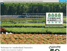 Tablet Screenshot of cumberlandnurseries.com